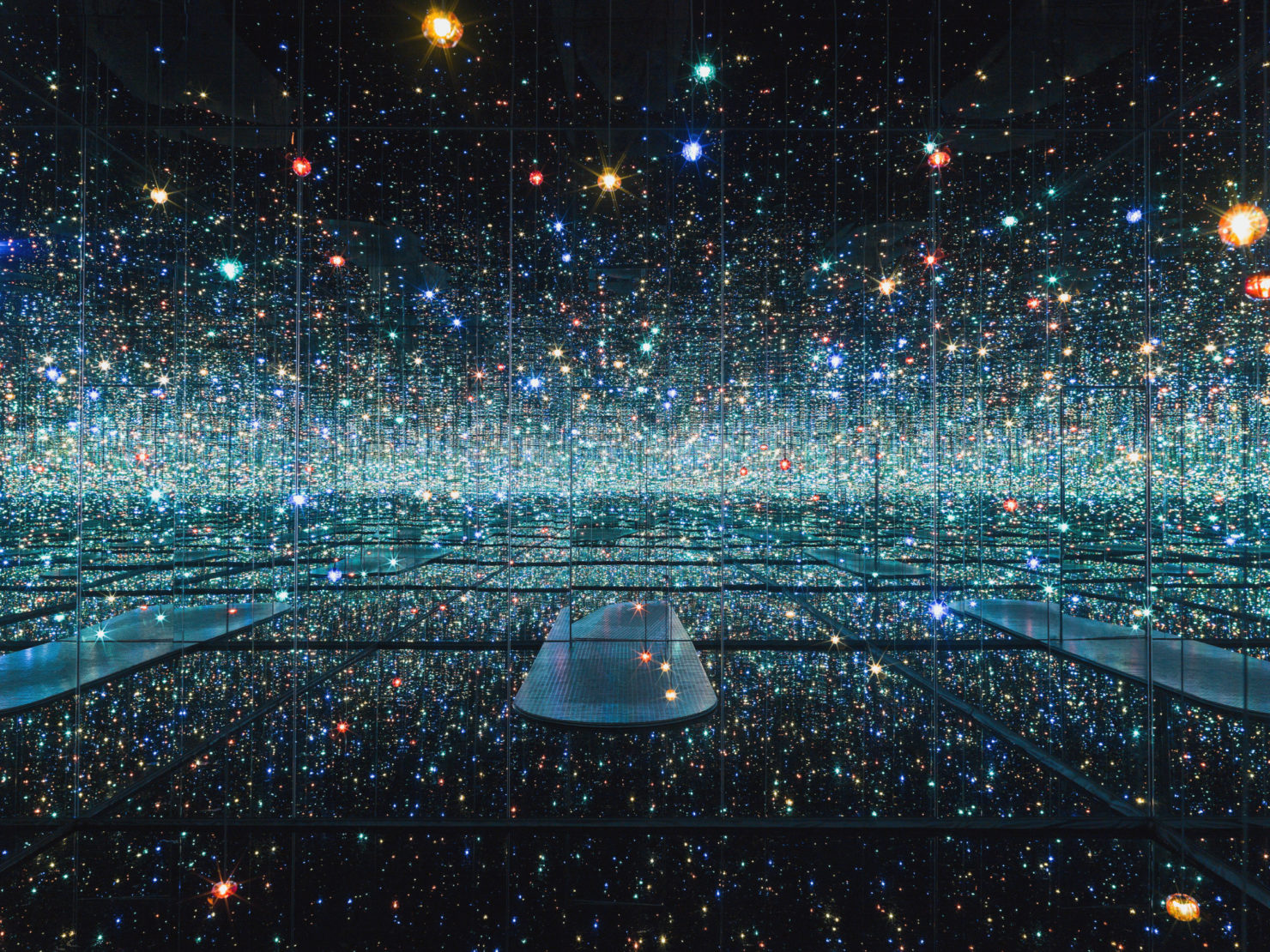 Yayoi Kusama Infinity Mirrored Room The Souls of Millions of Light Years Away