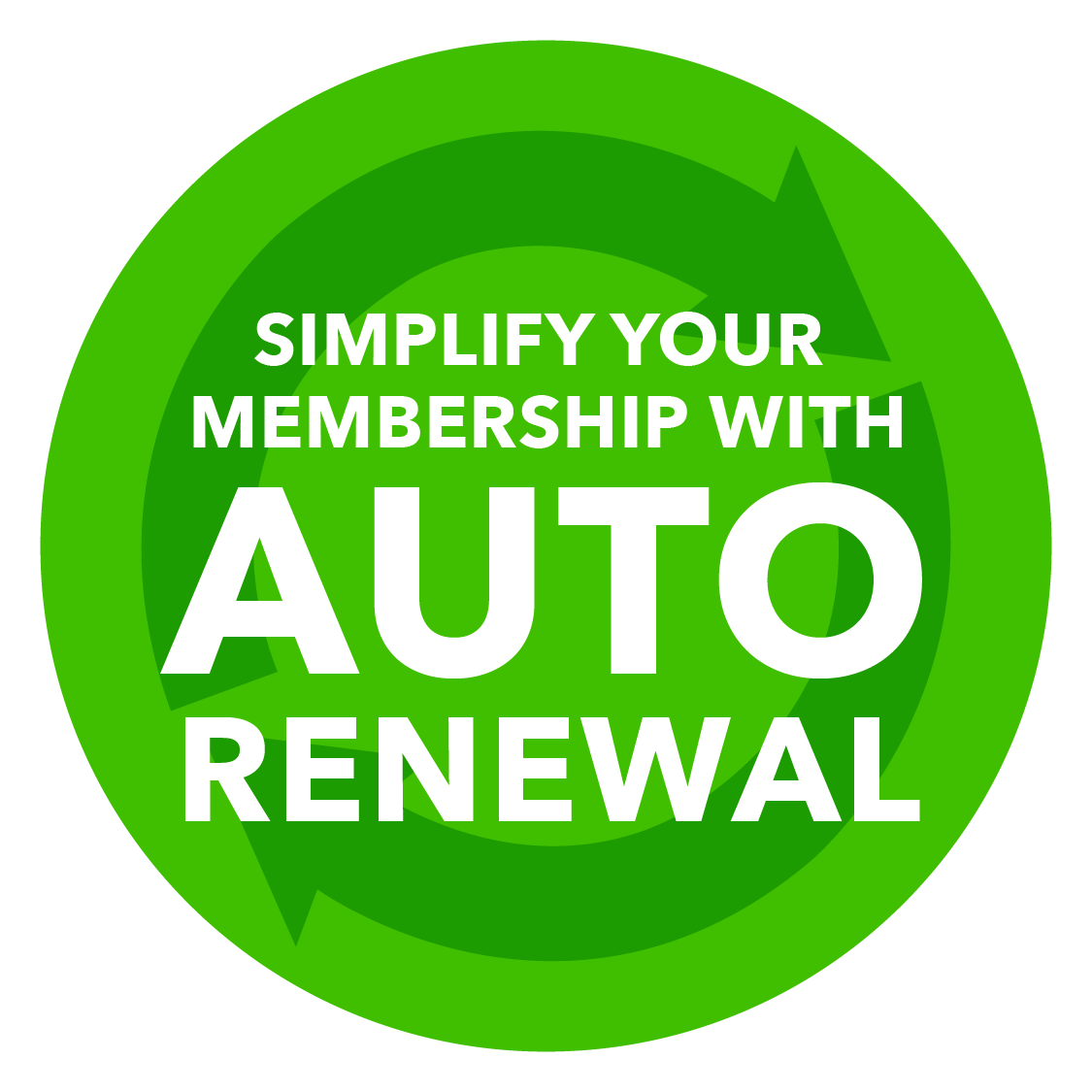 Autoreneawl Button: Simplify your membersip with autorenewal