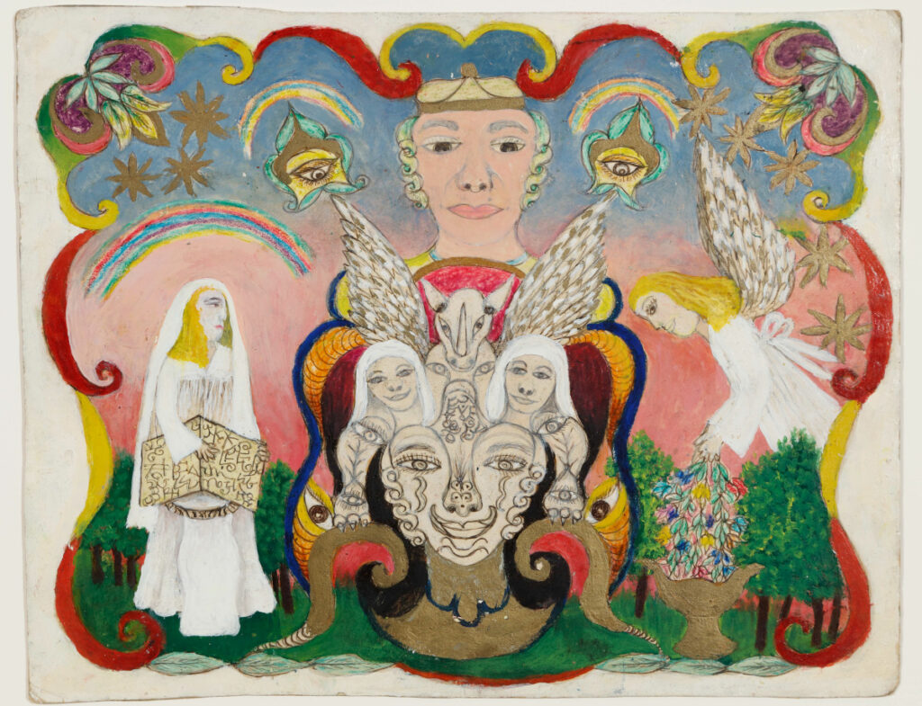 Minnie Evans, Modern Art, 1963