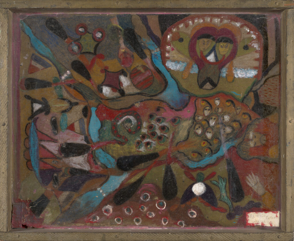 Minnie Evans, Invasion Picture, 1944